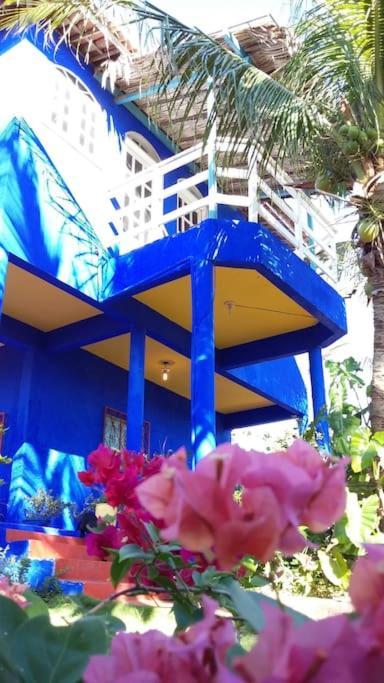Charming Blue House With Kitchen Parking And Garden Villa Canoa Quebrada Exterior photo