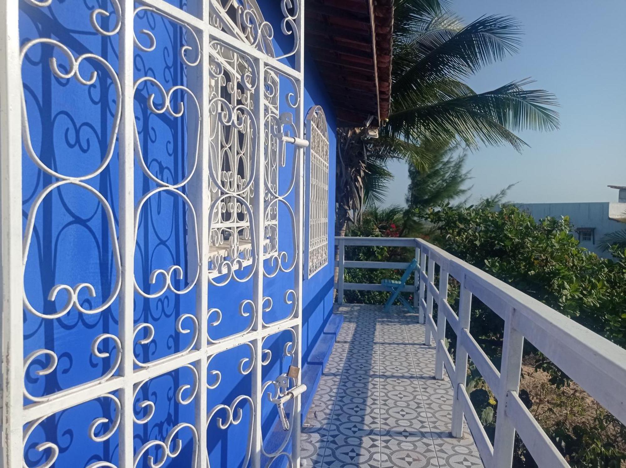 Charming Blue House With Kitchen Parking And Garden Villa Canoa Quebrada Exterior photo
